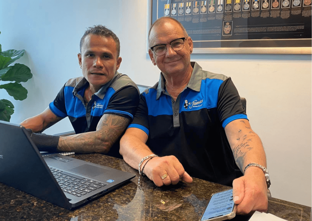 Business Owners Photos Rick & Erwan